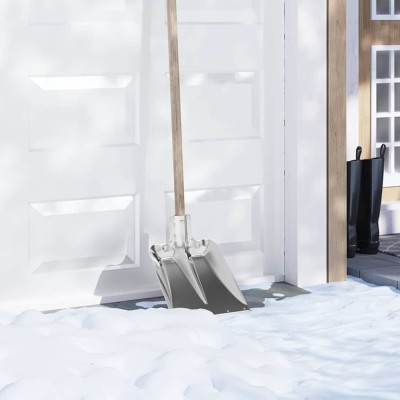 Cap de lopata Argintiu 41,5 x 32,5 cm Aluminiu foto