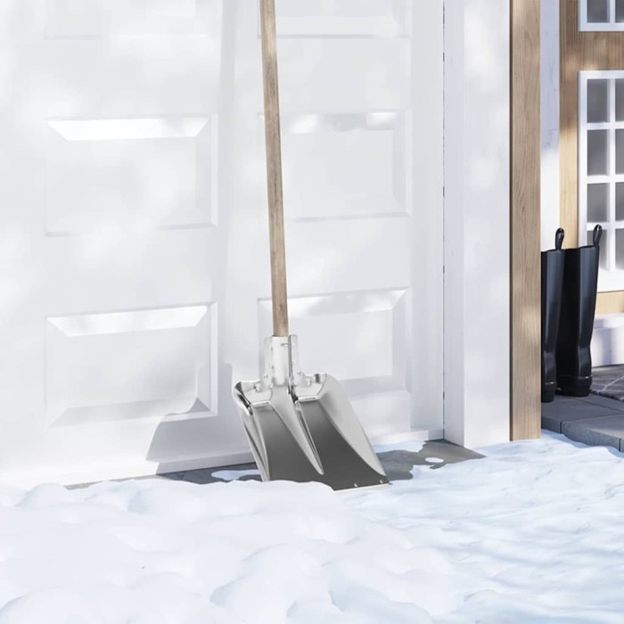 Cap de lopata Argintiu 41,5 x 32,5 cm Aluminiu