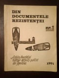 Din documentele rezistenței nr. 1 / 1991 (Arhiva Asociației foștilor deținuți politici din Rom&acirc;nia)