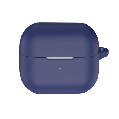 Husa protectie casti wireless, THD, compatibila Samsung Galaxy Buds3 Pro, Samsung Galaxy Buds3, albastra foto