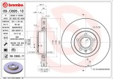 BREMBO 09.C895.11 PRIME LINE - UV Coated Disc frana