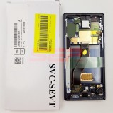 Display LCD cu Touchscreen si Rama Samsung Galaxy Note 10 N970F Negru