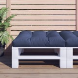 vidaXL Pernă pentru paleți, bleumarin, 70x70x12 cm, textil 377874