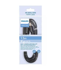 Cablu HDMI 2.0 UHD 1.5m 4K60Hz PHILIPS SWV5510/00 18Gbps Ethernet ARC foto