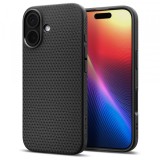 Husa pentru Apple iPhone 17, Spigen, Liquid Air, Neagra Mata