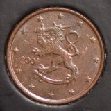 5 euro cent Finlanda 2001