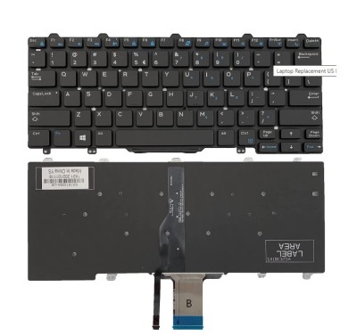 Tastatura laptop noua DELL Latitude E7250 BLACK US foto