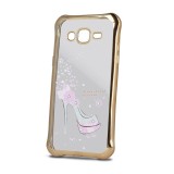 Husa SAMSUNG Galaxy A3 2016 - Beeyo Girly (Auriu), Plastic, Carcasa