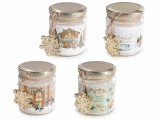 Set 4 lumanari parfumate multiarome &Oslash; 6,5 cm x 8 H