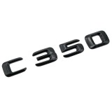 Emblema C 350 Negru, pentru spate portbagaj Mercedes, Mercedes-benz
