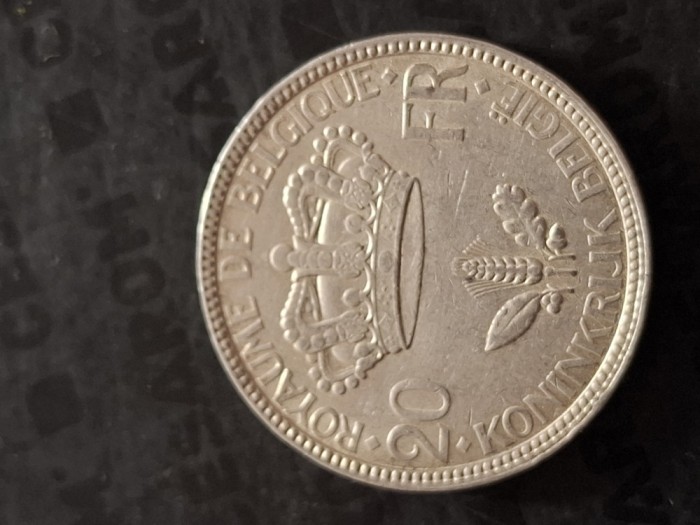 20 francs 1935 argint