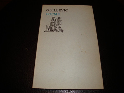 Guillevic - Poeme - 1977 - colectia Orfeu foto