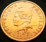 Cumpara ieftin Moneda exotica 100 FRANCI - POLINEZIA FRANCEZA, anul 2003 * cod 3898, Australia si Oceania