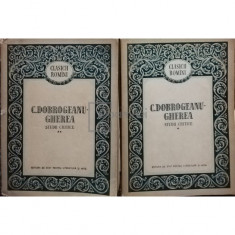 C. Doborgeanu-Gherea - Studii critice, 2 vol. (editia 1956)