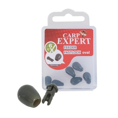 CONECTOR RAPID FEEDER CARP EXPERT OVAL 6BUC/PLIC foto