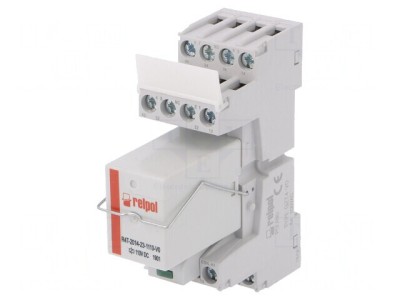 Releu intermediar 4PDT 110VDC 6A foto