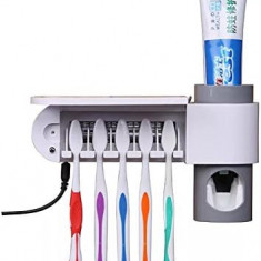 Set suport pentru stoarcerea Tthpaste Dispenser pastă de dinți Familie Steriliza