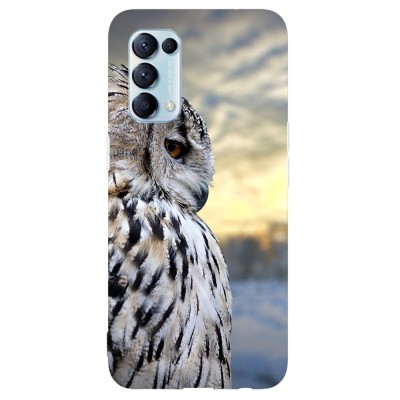 Husa compatibila cu Oppo A53 model Owl, Silicon, TPU, Viceversa foto