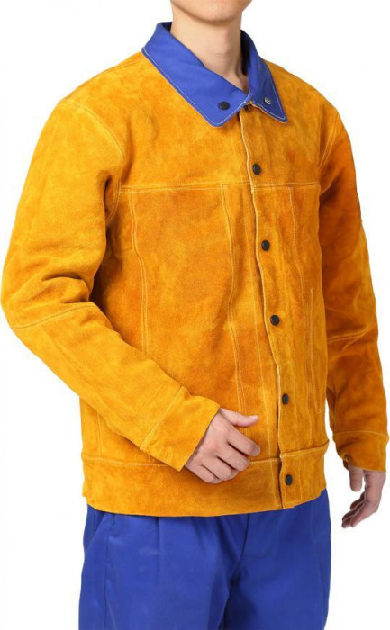 Strend Pro Industrial, jachetă de sudură, piele, 3XL