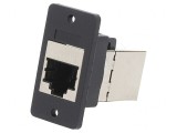 Adaptor SLIM Cat 6a Ecranat 8p8c 29mm Plastic