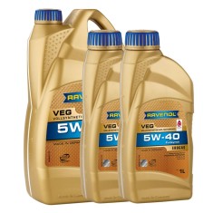 Pachet 7 litri Ulei Ravenol VEG 5W40