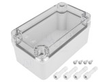 Carcasă universală FIBOX PC C 65 T gri IK08 80x140x65mm