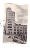 CP Bucuresti - Palatul telefoanelor, interbelica, circulata 1938, animata, cu ruptura