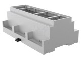 Carcasă ITALTRONIC 9M Modulbox One PPO gri pentru șină DIN 90x159x53mm 9 module