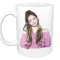Cana alba personalizata Blackpink Jennie Kim K-Pop Girl, INOVATIX&reg;. 330 ml
