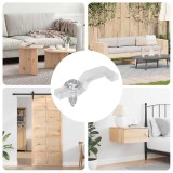 vidaXL Clipuri LED pentru Strip 12 pcs Transparent 23,8 x 7,3 x 4,3 mm 864924