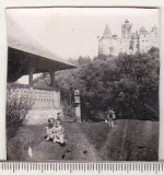 Bnk foto Castelul Bran - interbelica, Alb-Negru, Romania 1900 - 1950, Cladiri