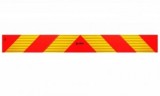Placa Reflectorizanta Lunga Cap Tractor, Dungi Reflex, ECE 70, Aluminiu