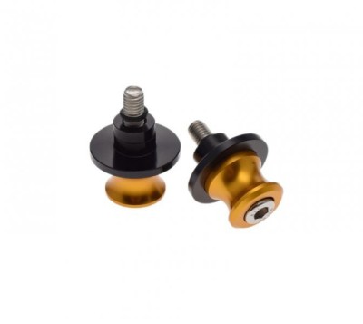 Adaptor pentru bascula moto, stender cu gheare, filet M8x1.25, culoare auriu Cod Produs: MX_NEW AW54953 foto