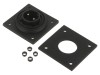 Conector Circular BULGIN IP68 2 Pini Soclu Tata Standard Buccaneer Montare Panou Poliamida