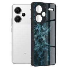 Husa pentru Xiaomi Redmi Note 13 Pro+ 5G - Techsuit Glaze Series - Blue Nebula