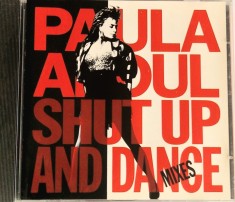Paula Abdul &lrm;&ndash; Shut Up And Dance (The Dance Mixes) NM / NM cd house funk anii 90 Virgin Europa 1990