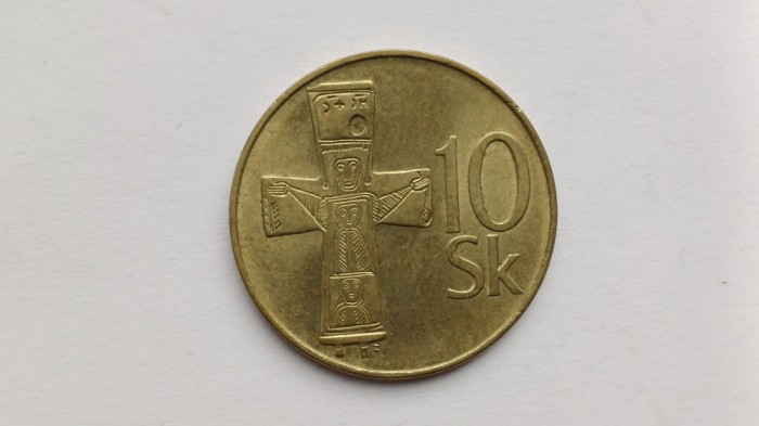 Slovacia -10 Coroane 1993