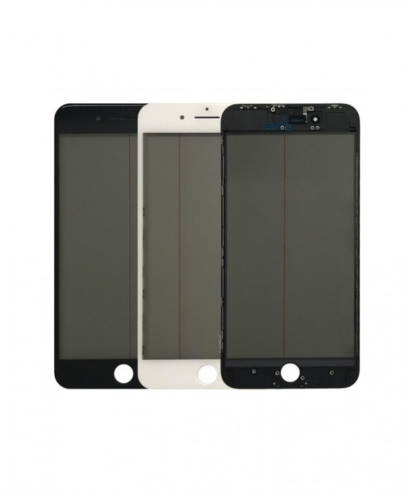 Geam cu Rama + OCA + Polarizator Apple Iphone 6 Plus Negru