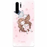 Husa silicon pentru Huawei P30 Pro, Cute Couple