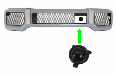 Dummy Camera Mercedes G-Class W463 (1989-2017) doar pentru bara fata G65 Design Performance AutoTuning foto