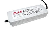 GLP GPV-200-24, sursă de alimentare GLP seria GPV 24V/8.3A, CV, fără PFC, carcasă din plastic IP67