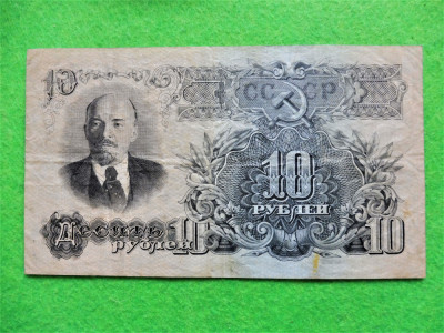RUSIA / URSS 1947 - 10 RUBLE - Tip I (235) foto