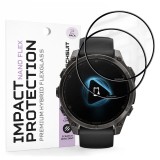 (Pachet 2 buc.) Folie Garmin Fenix 8 47mm Asteroid GSM Nano Flex, negru