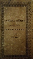 Schematismus Hungaria 1843 foto