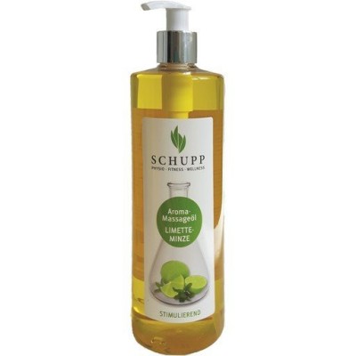 Ulei de masaj și corp aromat Lime Menta, 500 ml foto