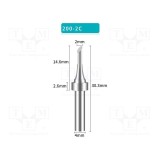 V&Atilde;&cent;rf despicat 2mm SHENZHEN BAKON pentru sta&Aring;&pound;ie de lipit