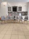 SET DYA 6 SCAUNE STOFA