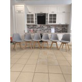 SET DYA 6 SCAUNE STOFA