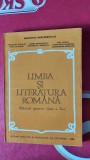 Cumpara ieftin LIMBA SI LITERATURA ROMANA CLASA A X A NICOLAE PAVNOTESCU LAZARESCU LEAHU 1995, Clasa 10, Limba Romana