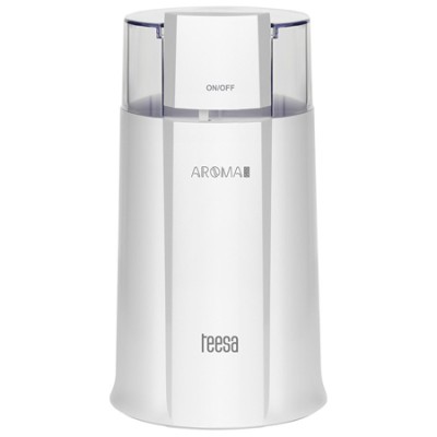 Rasnita de cafea Teesa Aroma G10, capacitate 50 g, 160 W, Alb foto